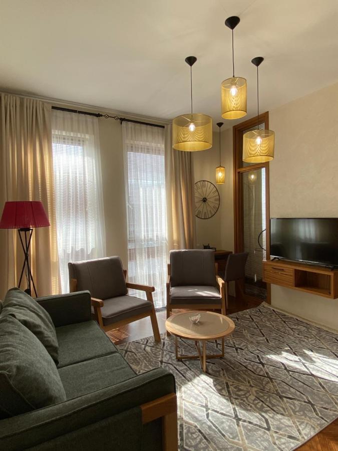 Апартаменты В Esentai City Almaty Exterior foto