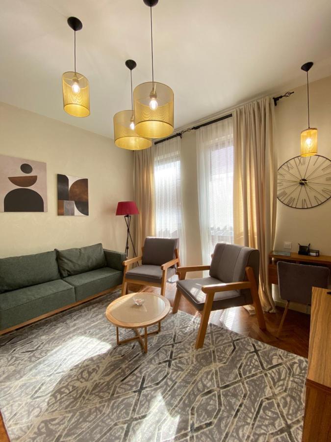 Апартаменты В Esentai City Almaty Exterior foto